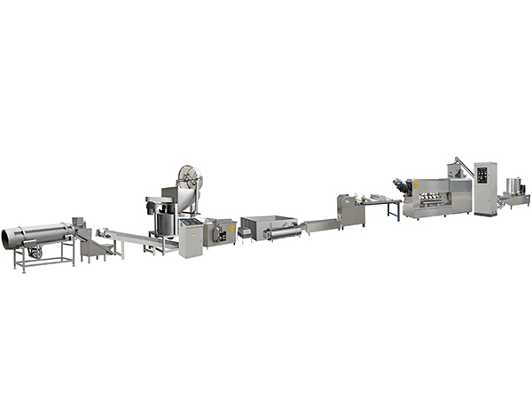 螺旋、貝殼、通心粉油炸食品生產(chǎn)線